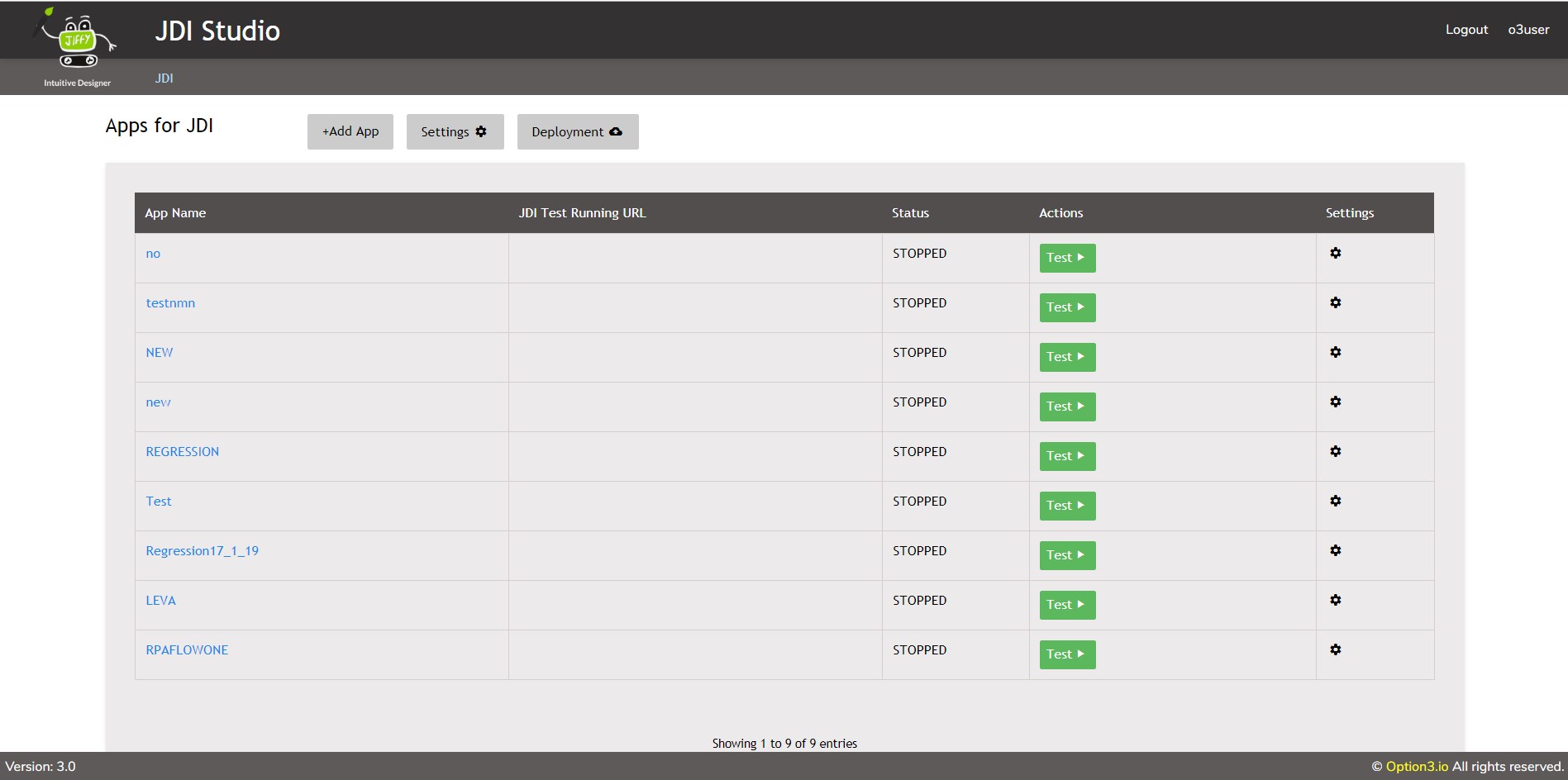 Jiffy-RPA Help Center : 9. JDI and JDI Studio